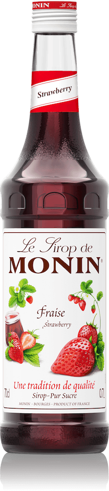 Xarope Monin Morango Garrafa com 700ml